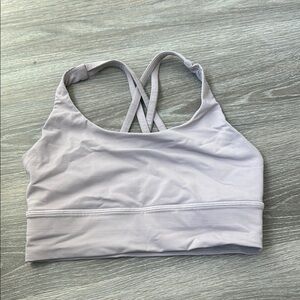 Lululemon Purple Sports Bra Racerback Design